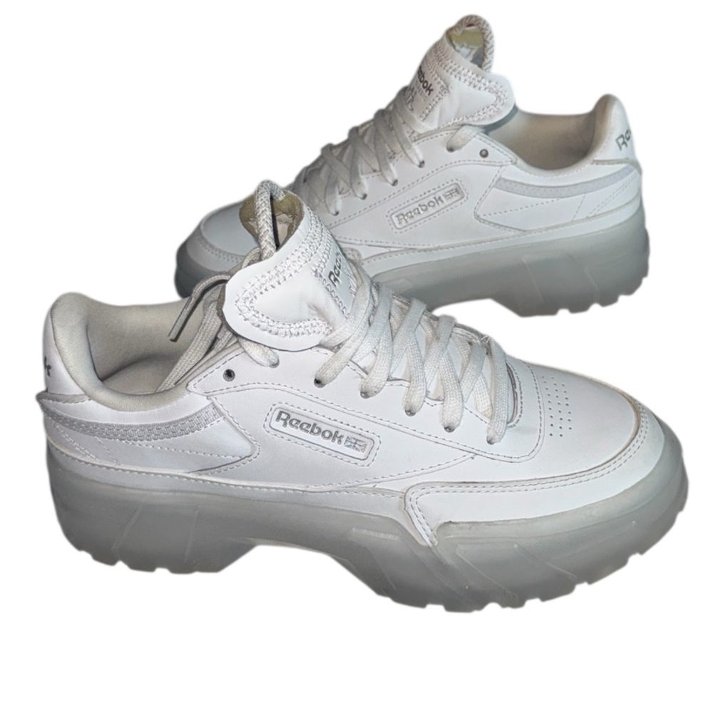 Reebok Club C Cardi B White Clear Sole